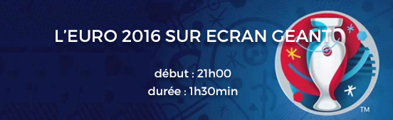 Euro 2016 sur écran géant - Media's Cup