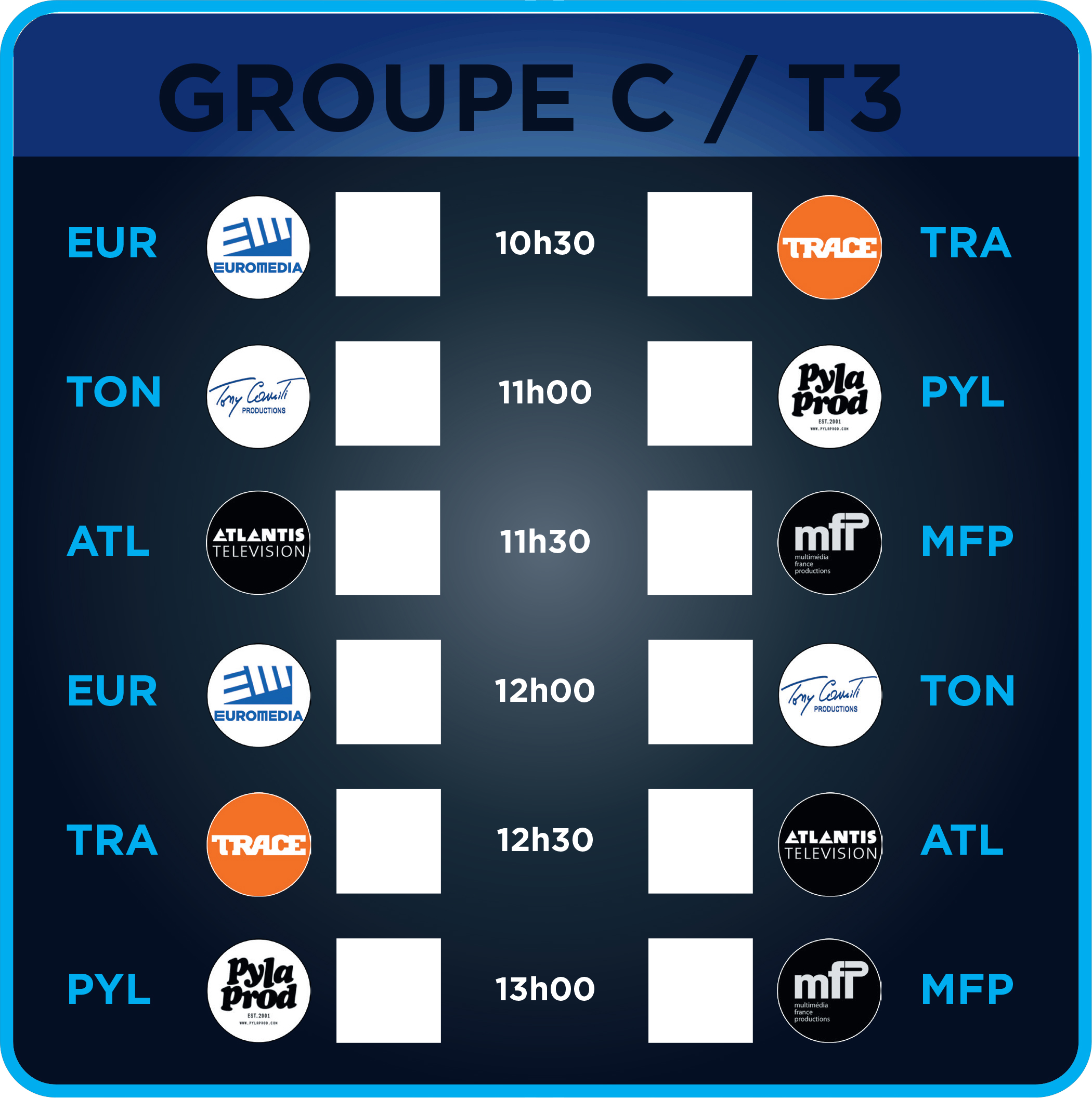 Groupe C - Terrain 3