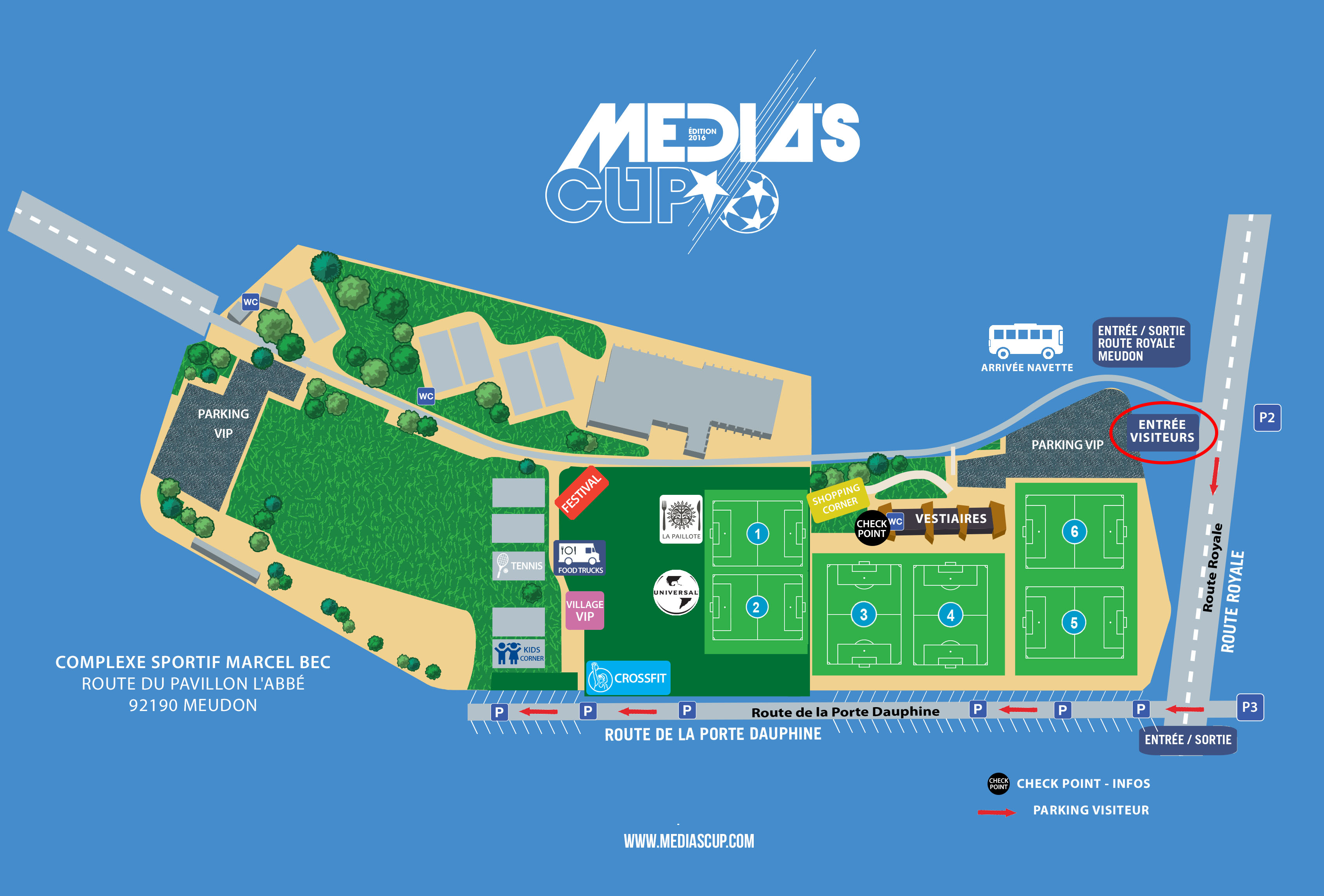 Plan de la Media's Cup