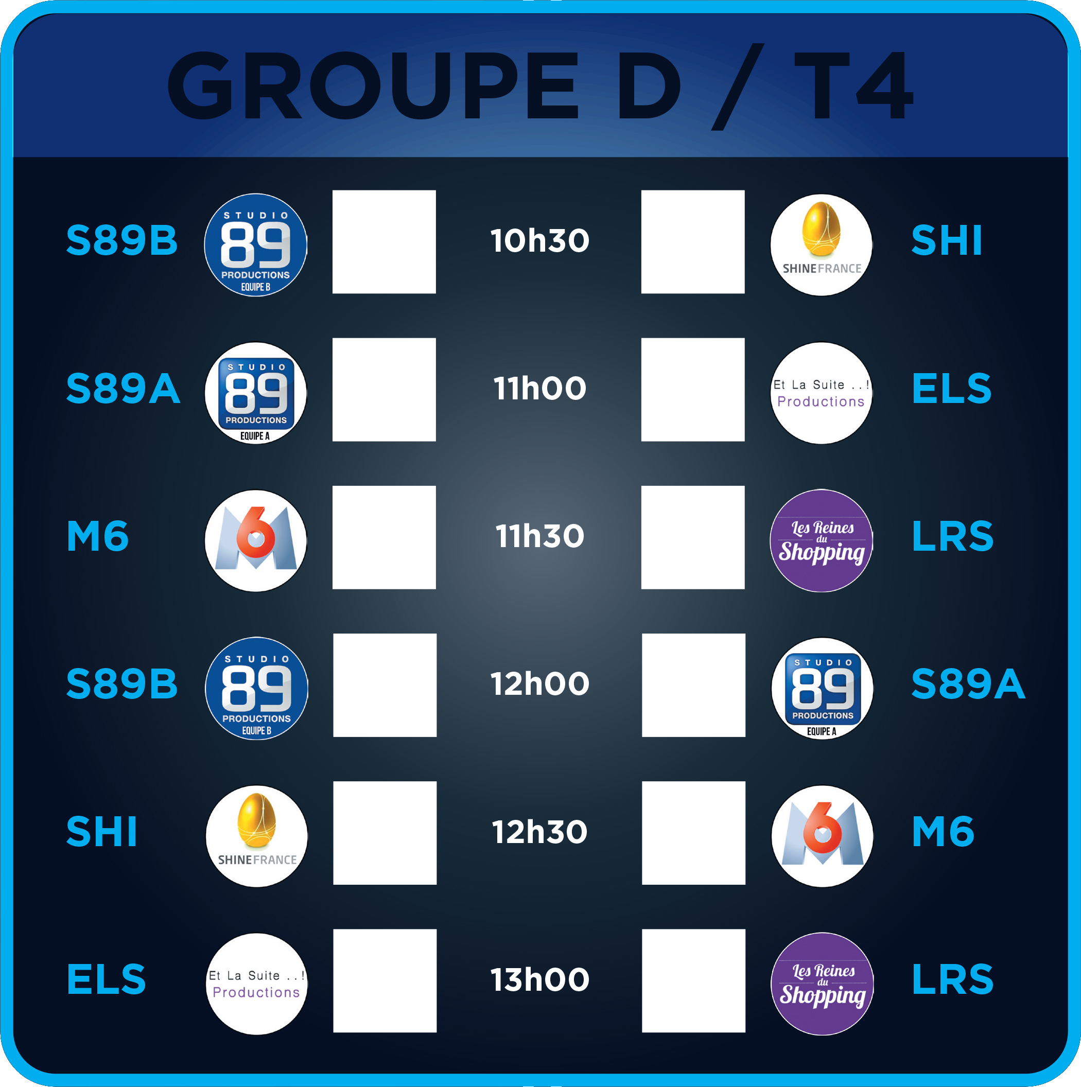 Groupe D - Terrain 4