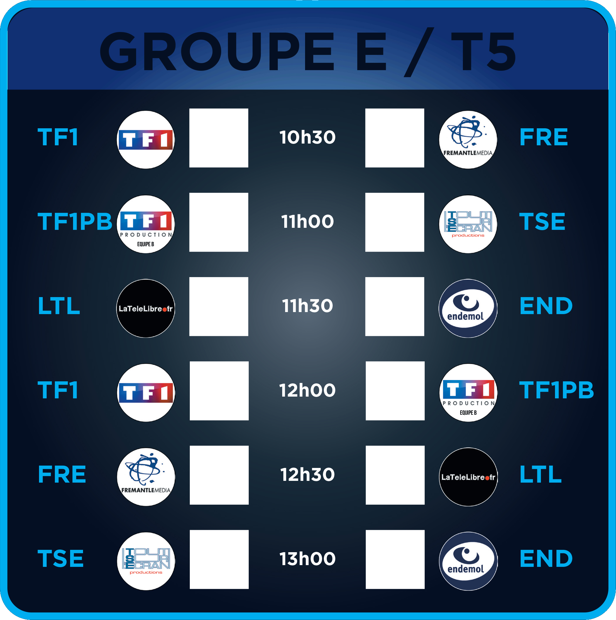 Groupe E - Terrain 5