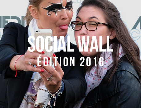 Social Wall de l'édition 2016 - Media's Cup